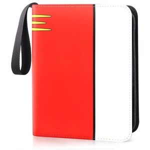 Red and White bag for storing cards!